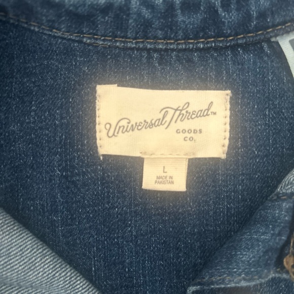 Universal Thread Blue Denim Dress - Picture 5 of 5